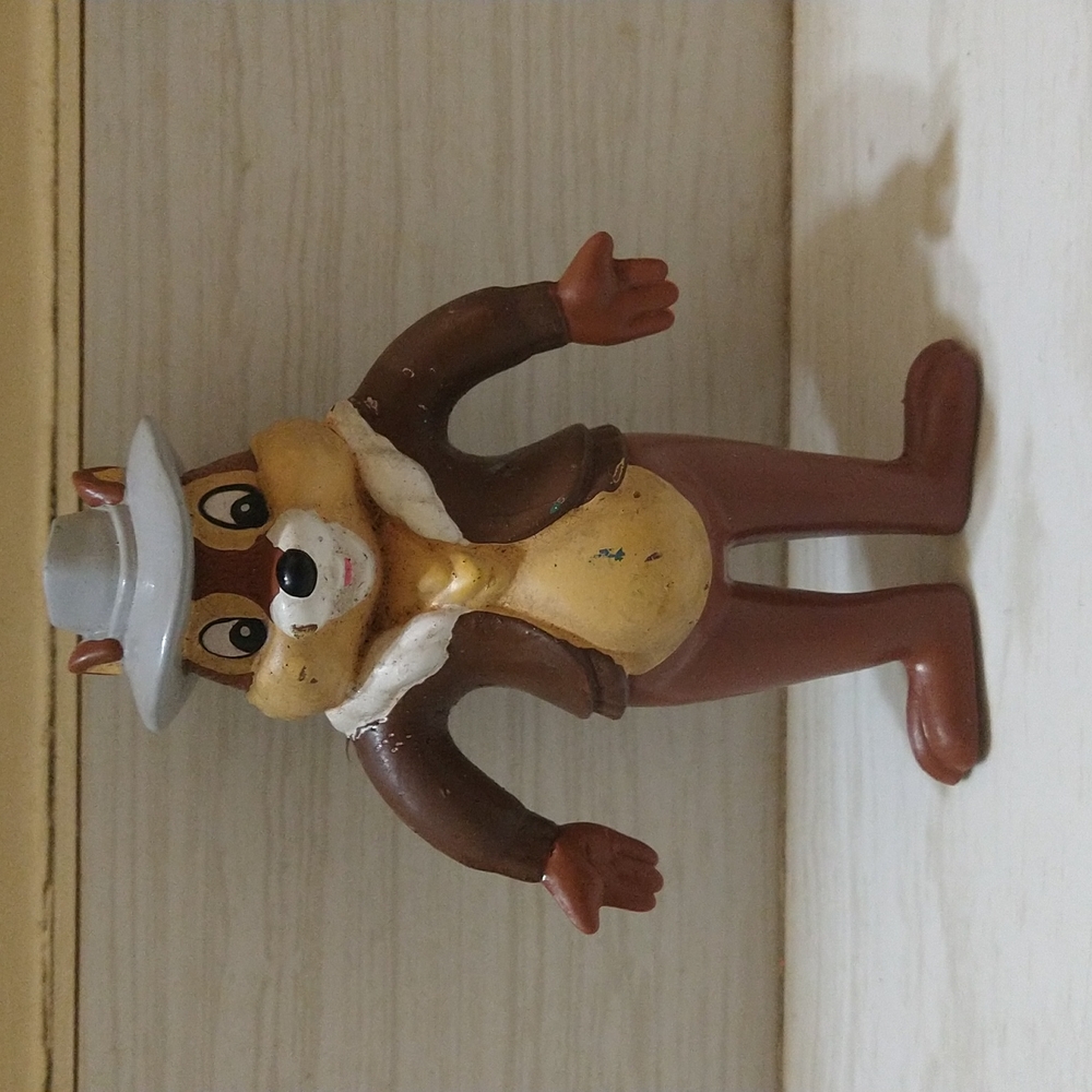 Vintage Disney Chip 'N Dale Rescue Rangers Chip Bendable Figure Just Toys